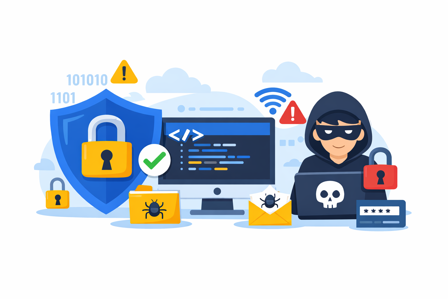Imagen relacionada con ciberseguridad